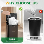 18 Pack Roomba Vacuum Bags for i7, i7+, i7Plus, i8, i8+, i3, i3+, i4, i4+, i6, i6+, s9, s9+, s9Plus, i and s Series Clean Base Automatic Dirt Disposal Bags