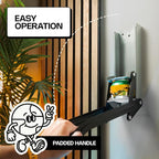 Can Crushers - Wall Mounted Aluminum Can Smasher - Ideal for Garbage Can and Recycling Bin - Outdoor Bar Accessories Must-Have - Home Improvement Essential - Efficient Can Crusher by Strawn (Gray)