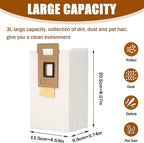 6 Pack Replacement Dust Bags Compatible With Roborock S7 S7+ T7 T7 Plus Auto-Empty Dock Vacuum Bags Accessory Parts