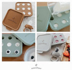 Moss and Fawn Ice Cube Tray - Forage Feeder Freezer & Teething Popsicle Mold for Breast Milk, Formula, Bone Broth, Purees, & Baby Food - BPA, Lead, & PVC-Free - Terracotta