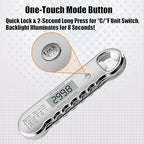 Professional Digital Meat Thermometer with Bottle Opener, Instant Read in 0.5 Sec, ±0.5℉ Accuracy, Premium Plastic Body with Vacuum Electroplating Technology，Waterproof with Auto-Rotate LED Screen