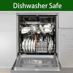 Silverware Organizer Utensil Organizer Holder Kitchen Drawer Organizer Plastic Silverware Tray for Drawer Flatware Organizer 6 Compartment White
