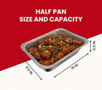 Flameless Food Warming Pads (12 Pack) - Food Warmers for Parties Buffet Disposable - Party Buffet Servers and Warmers for Half Size Pans - Heating Pads for Chafing Dish- Must-Have Catering Supplies
