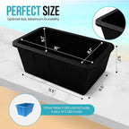 Extra Large Ice Block Mold (2-Pack) – 8 lbs Silicone Ice Brick Maker for Ice Bath & Cold Plunge – Giant Cube for Recovery, Muscle Relief & Coolers, Dishwasher Safe
