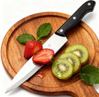 Chef's Knife, 8 Inch High Carbon Stainless Steel Kitchen Knife, Super Sharp Chef Knife, Ergonomic Non-Slip Handle for Cutting, Slicing, Chopping, Dicing, Mincing and Restaurant, Kitchen