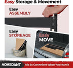 HOMEDANT 5 Tier Laminated Boltless Heavy Duty Garage Storage Adjustable Wide Size Metal Shelving Unit Utility Rack Shelves Organization Multipurpose Shelf Shed Warehouse 47.7"W x 24.1"D x 71.3"H 3Pack