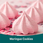 Judee's Gluten Free Complete Strawberry Meringue Powder Mix - Just Add Water - Bake Meringue Cookies & Royal Icing - Cookie Decorating & Frosting Mix - 11.4 Oz