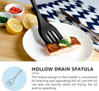 NileHome 4 Pack Silicone Spatula and Whisk Kitchen Utensils with Silicone Brush Heat Resistant BPA-free Rubber Spatula for Scraping, Baking, Cooking, Mixing-Black