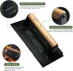 Cast Iron Smash Burger Press (2PCS),Grill Bacon Meat Press Tool,Perfect for Blackstone, Camp Chef, Weber Grills & Indoor Griddles – BBQ & Cookout Must-Have (Round & Rectangle (Flat Bottom)