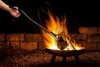 Fire Beauty Fireplace Tongs Log Grabber,Fire Tongs for Fire Pit,Wood Stove Fire Place Tools Accessories
