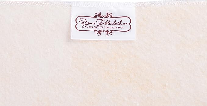Yourtablecloth Heavy Duty Vinyl Rectangle or Square Tablecloth – 6 Gauge Heavy Duty Tablecloth – Flannel Backed – Wipeable Tablecloth with Vivid Colors & Many Sizes 52 x 108 Black