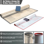 Extra Large Silicone Pastry Mat 34x26 Inch - Nonstick Baking Mats with Measurements, Great for Dough Rolling, Pastry, Pie Crust, Fondant, Cookies, Bread, Pasta, Pizza, Counter Mat