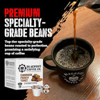 Blackout Coffee Cinnamon French Toast Flavored Coffee Pods – Single Serve Coffee Pods, Smooth Taste, Indulgent Flavor – Freshly Roasted 18 Count, American Made