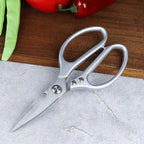 8.46'' Large Kitchen Scissors for Food, Heavy Duty All Purpose Kitchen Shears for Cutting Vegetable, Poultry, Meat, Herb, Stainless Steel Sharp Blade, Dishwasher Safe