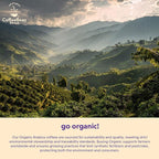 Coffee Bean Direct Organic Fair Trade Sumatra Mandheling, Whole Bean Coffee, Light Roast, 2.5 Pound Bag (Pack of 1)