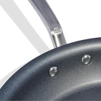 Made In Cookware - ProCoat 12" Non Stick Frying Pan (Graphite) - 5 Ply Stainless Clad Nonstick - Professional Cookware - Crafted in Italy - Induction Compatible