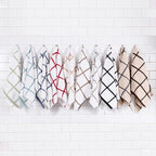 All-Clad Checked Kitchen Towel: Highly Absorbent, Super Soft Long Lasting - 100% Cotton, 17"x30" Tea Towel for Cleaning & Drying Dishes, Pans, Glassware, or Countertops, (1-Pack), Mushroom