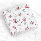 Papyrus Disposable Tabletop Dinnerware Set - Elegant and Sturdy Plates and Cutlery for Any Occasion, Peppermint, Napkins