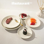 Stoneware Coupe Commercial Grade Dinnerware, Ivory, Plate 12.25", Case of 12