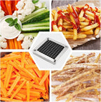 Replacement Chopper Blade Commercial Vegetable Chopper Dicer Stainless Steel Blade for Fruit Cutting Machine Tomato French Fries Cutter (3/8″ Blade)