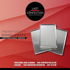 Last Confection 6 Cookie Baking Sheets 13" x 18" - Rimmed Aluminum Jelly Roll Trays - Half Sheet Pans