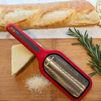 Microplane Select Series Fine Blade Cheese Grater (Red)