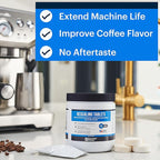 Essential Values Descaling Tablets (12 Count/Up to 12 Uses) for Jura, Miele, Bosch, Tassimo Espresso Machines and Miele Steam Ovens (1 Pack)