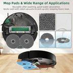 26 Pack Replacement Kits for irobot Roomba Plus 405 Combo & 505 Combo Vacuum Cleaner, 2 Roller Brush, 6 Filters, 6 Side Brush, 6 Mop Pads, 6 Vacuum Bags Replacement Parts, 1 cleaning brush