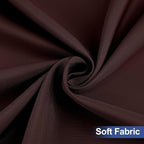 homing Rectangle Table Cloth Cover, Waterproof Polyester Elastic Fitted Tablecloth, Fits for 4 Foot Folding Tables, Washable Table Protector for Fall, Thanksgiving, Harvest Party (Coffee, 30" x 48")