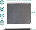 Baker's Secret 2pcs Insulated Cookie Sheet Cookie Tray 16" x 14", Carbon Steel Insulated Double Wall, for Baking Roasting Cooking, Dishwasher Safe Home Baking Supplies PFOA, PFOS, PTFE free