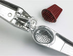 Fantes No-Peel, Self Cleaning Garlic Press, 6.25 x 1-Inches, the Italian Market Original since 1906
