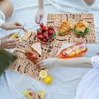 Outus 1200 Pcs 8 x 10 Inch Deli Wax Paper Sheets Grease Resistant Tray Basket Liners Newsprint Paper Water and Grease Proof Sandwich Wrapping Square Hot Dog Wrappers for Food Baking (Brown)