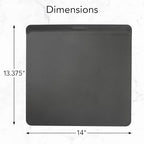 GoodCook AirPerfect Non-Stick Air Insulated 14” x 12” Cookie Sheet - Carbon Steel Cooking Pans, No Burn Insulation Bakeware, Cookie Sheets for Baking, Oven Pan Set (Pack of 6)
