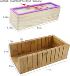 Silicone soap molds -Soap Cutting Tool Set Wooden Bamboo (Shrink Wrap Bags 3)