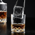 Clear Square Ice Cube Maker Mold for Whiskey Bourbon, Fishing Gifts for Men, Stocking Stuffers for Men