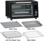 BLACK+DECKER Crisp 'N Bake™ 6-Slice Digital Air Fry Toaster Oven