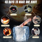 Dream Reach Meat Cleaver Knife Heavy Duty Bone Chopper Stainless Steel Butcher Axe Hand Forged Butcher Knife Meat Bone Cleaver for Kitchen Outdoor BBQ