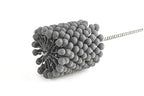 Brush Research BC25812 FLEX-HONE®, 2-5/8" (67.7mm) Diameter, 120 Grit, Silicon Carbide, For Mild Steel, Stainless Steel, Cast Iron and Softer Ferrous Materials