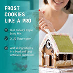Judee's Gluten Free Royal Icing Mix - Easy Prep Royal Icing - Cookie Decorating Supplies for Sugar Cookies - Large Batch for Dessert Frosting - 2.5 lb