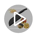 Crinkle Potato Cutter 2.9" x 11.8" Stainless Steel Waves French Fries Slicer Handheld Chipper Chopper, Vegetable Salad Chopping Knife Home Kitchen Wavy Blade Cutting Tool, Black (1 Pack) - view 7
