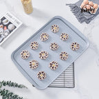20-Inch Baking Sheet Pan, Professional Non-Stick Three Quarter-Sized Cookie Sheet Carbon Steel Baking Tray for Oven 20" x 14"