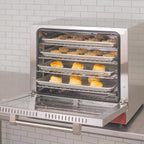 Kratos Commercial Oven, Half Size Electric Countertop Convection Oven, Holds Four Half Size Sheet Pans, 208/240V (29M-003)
