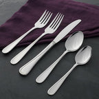 Oneida Flight Everyday Flatware Dinner Knives, 1.00 LB, Metallic