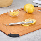 Restaurantware-German Standard Lemon Zesters, 6 Handheld Fine Graters - Dishwashable, Durable, Stainless Steel Citrus Graters With Handles, Suitable For Zesting Citrus Fruits, Finely Grating Cheese