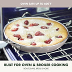 GreenPan Nova 8” & 10” 2 Piece Frying Pan Skillet Set, Oprah’s Favorite Things 2024, Induction Suitable PFAS-Free Nontoxic Ceramic Nonstick, Dishwasher & Oven Safe, Quick Even Heating, Clay
