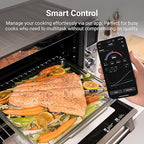 ThermoMaven Wireless Bluetooth Smart Meat Thermometer: Standalone Base, Smart WiFi Thermometer with Sub-1G, 6 Sensors NIST Certified Accuracy, 2 Probes, for BBQ, Grill, Oven, Smoker, Rotisserie