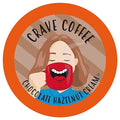 Crave Beverages Chocolate Hazelnut Creme Coffee Pods for Keurig K Cup Brewers, 100 Count