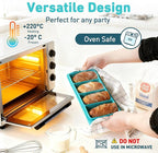Silicone Freezer Tray with Lid Soup Freezer Container Molds with Steel Reinforced Rim Ice Cube Freezer Molds Large Ice Cube Tray Silicone Freezer Container Freeze & Store Soup Sauce Broth Leftovers
