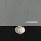 Leather Desk Mat,1.8mm Thick,16x60 Inch Desk Cover,Desk Protector Mat,Dresser Cover Top,XL Desk Mat,Table Top Protector,Dresser Protector Top,Desk Cover Protector(Black+Gray,16x60)
