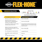 Brush Research BC17832 FLEX-HONE®, 1-7/8" (47.6mm) Diameter, 320 Grit, Silicon Carbide, For Mild Steel, Stainless Steel, Cast Iron and Softer Ferrous Materials